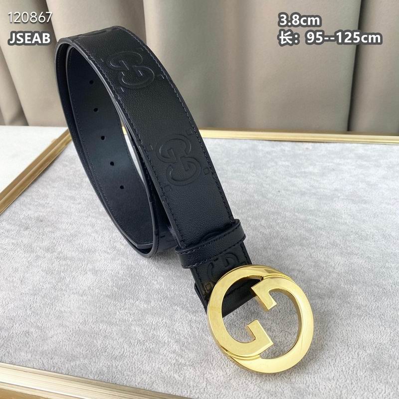 Gucci belt 38mmX95-125cm 8L (8)