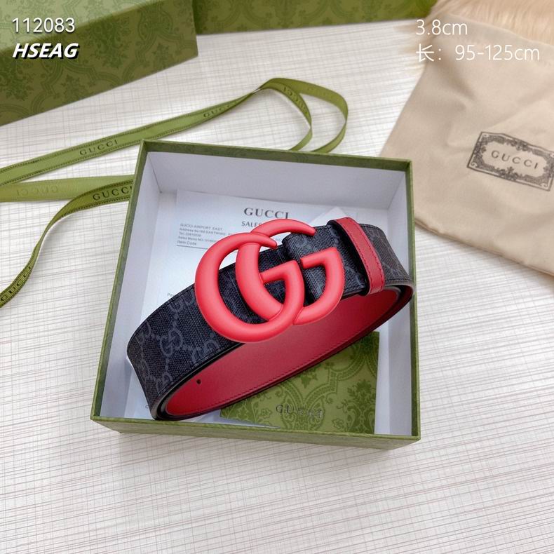 Gucci belt 38mmX95-125cm 8L (8)