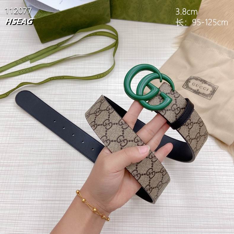 Gucci belt 38mmX95-125cm 8L (8)