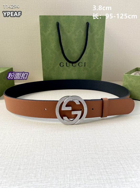 Gucci belt 38mmX95-125cm 8L (9)