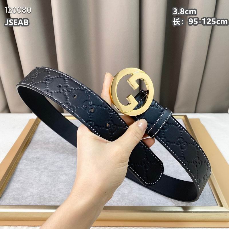 Gucci belt 38mmX95-125cm 8L (9)