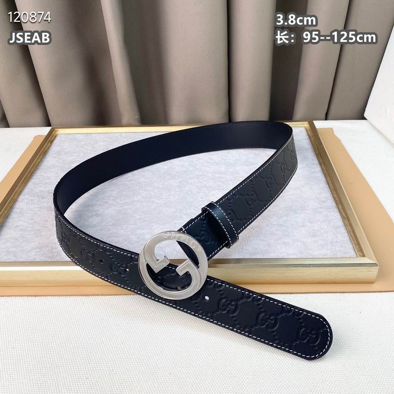 Gucci belt 38mmX95-125cm 8L (9)