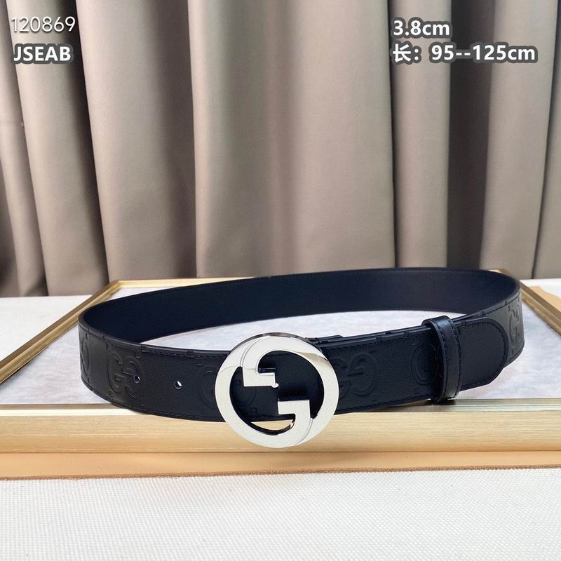 Gucci belt 38mmX95-125cm 8L (9)