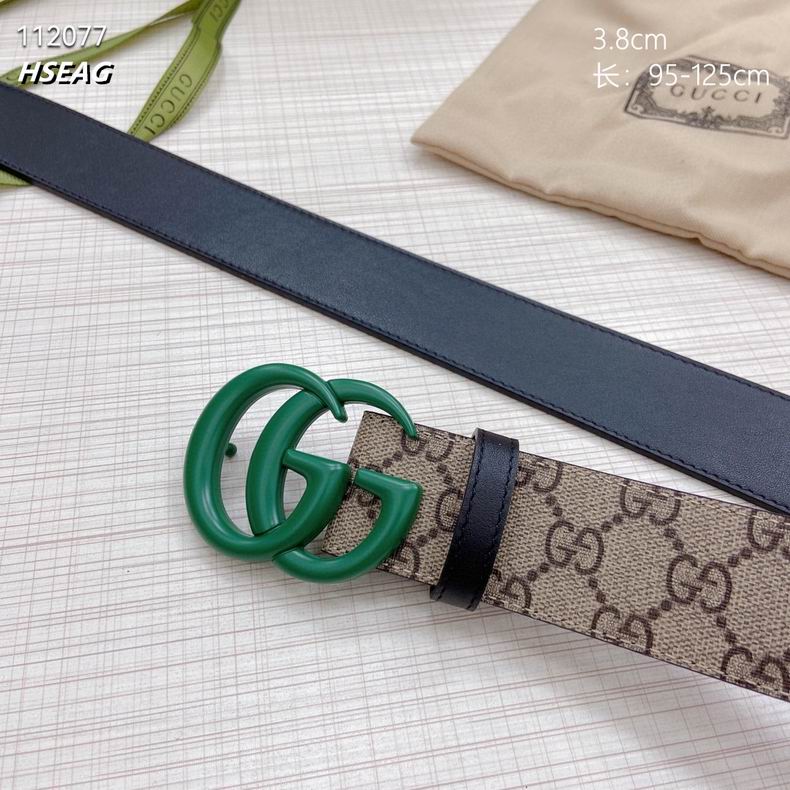 Gucci belt 38mmX95-125cm 8L (9)