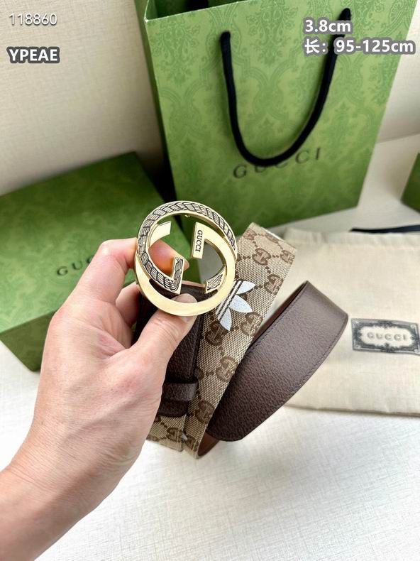Gucci belt 38mmX95-125cm 8L (9)