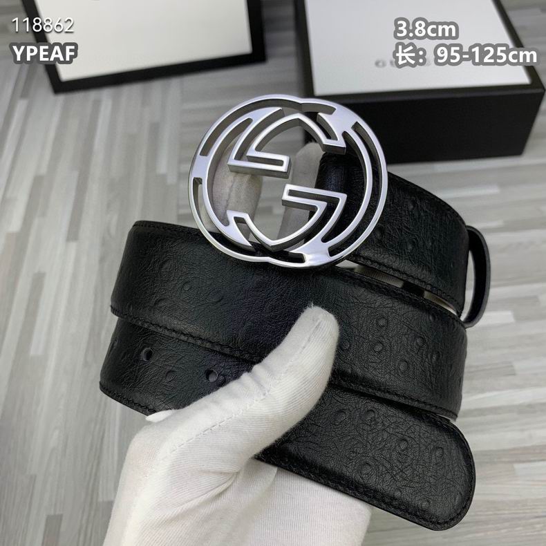 Gucci belt 38mmX95-125cm 8L  (10)