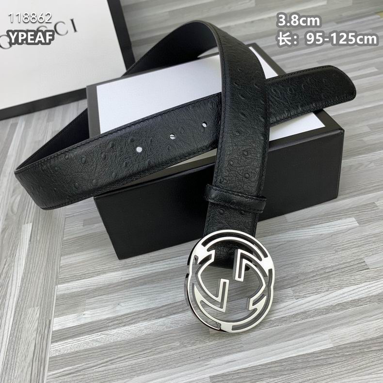 Gucci belt 38mmX95-125cm 8L  (12)