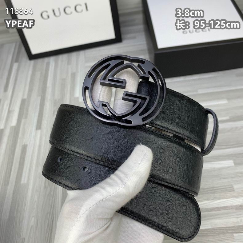 Gucci belt 38mmX95-125cm 8L  (2)