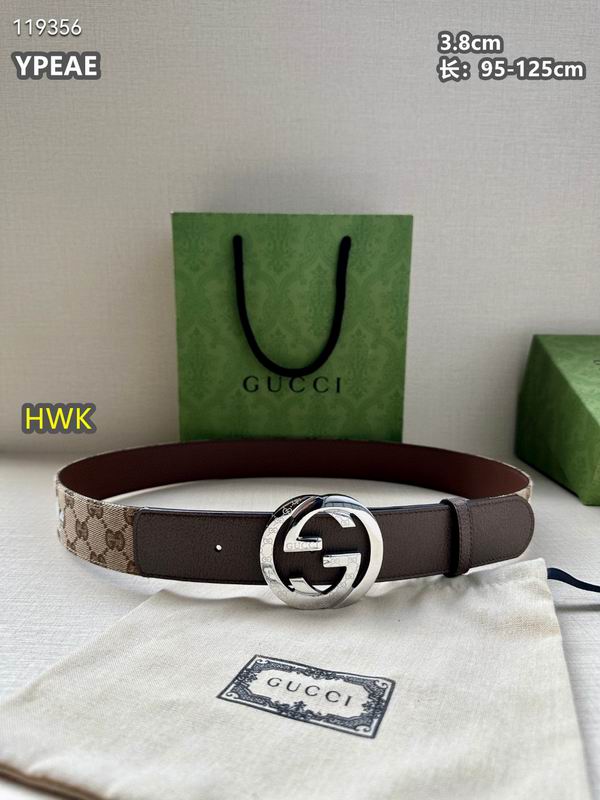 Gucci belt 38mmX95-125cm 8L  (3)