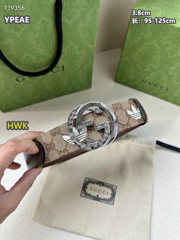 Gucci belt 38mmX95-125cm 8L  (5)