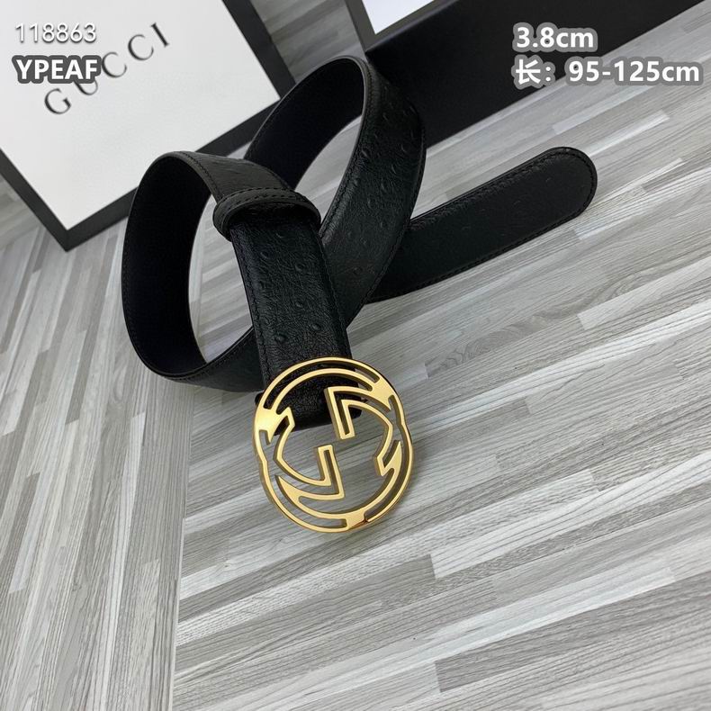 Gucci belt 38mmX95-125cm 8L  (8)