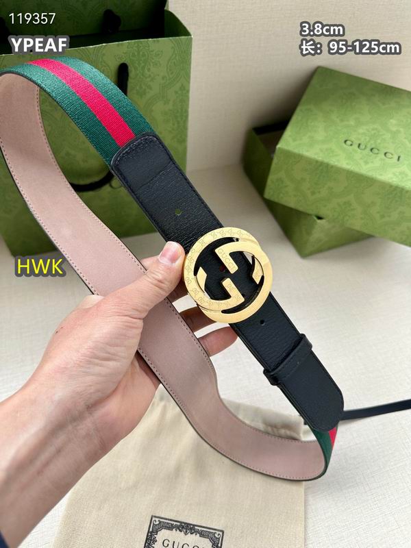 Gucci belt 38mmmX95-125cm 8L (11)