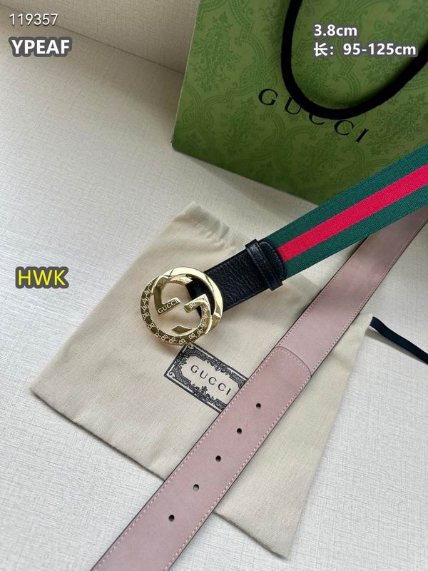 Gucci belt 38mmmX95-125cm 8L (12)