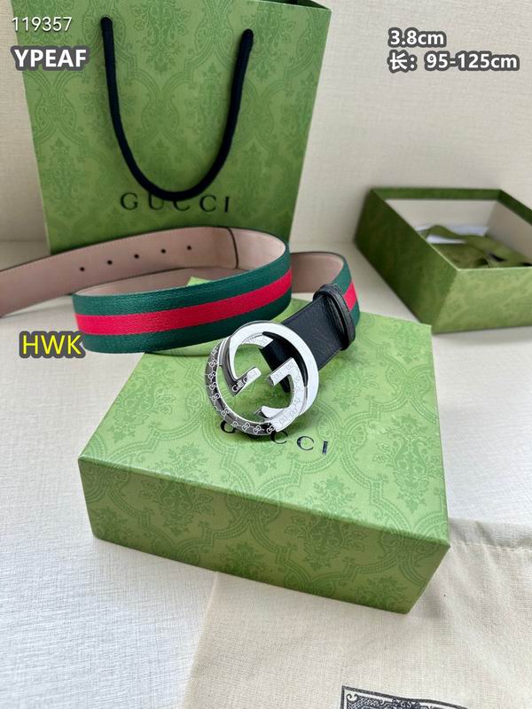 Gucci belt 38mmmX95-125cm 8L (8)