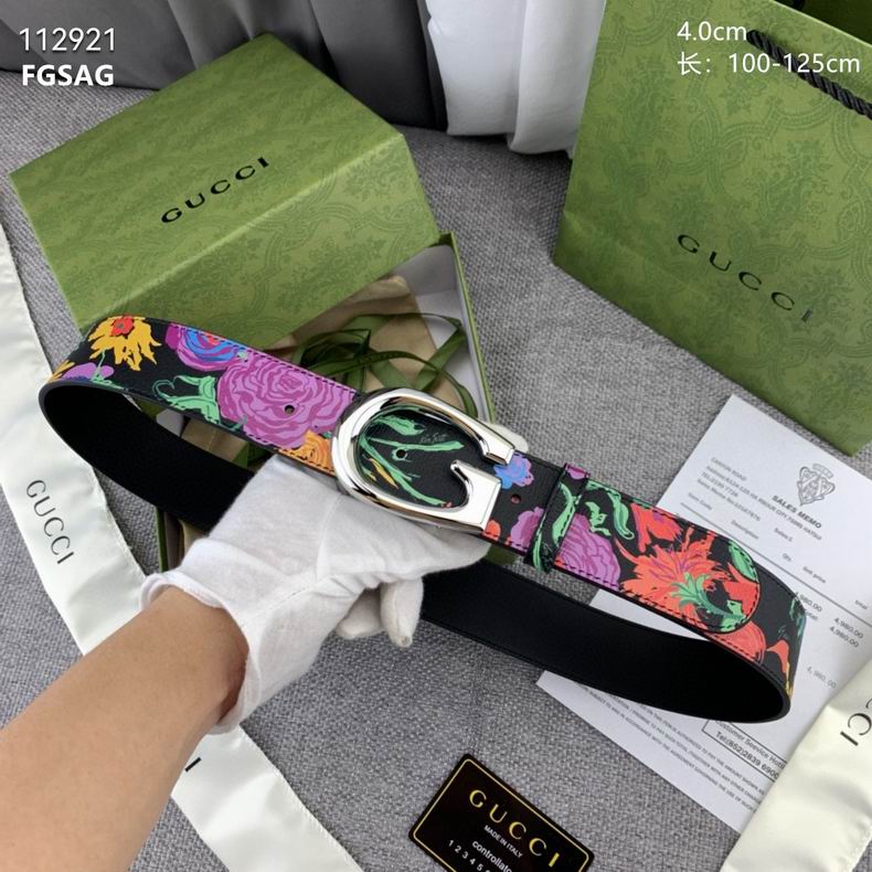 Gucci belt 40mmX100-125cm 8L (1)