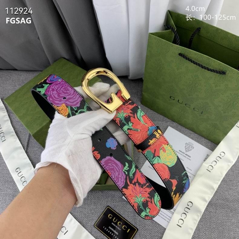Gucci belt 40mmX100-125cm 8L (16)
