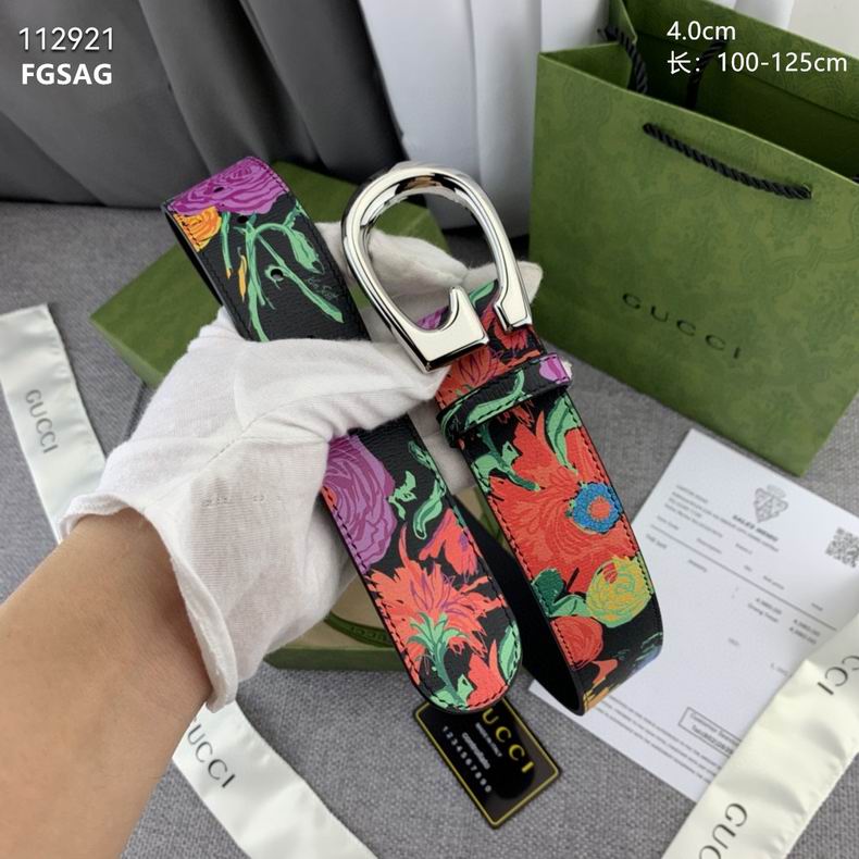 Gucci belt 40mmX100-125cm 8L (2)