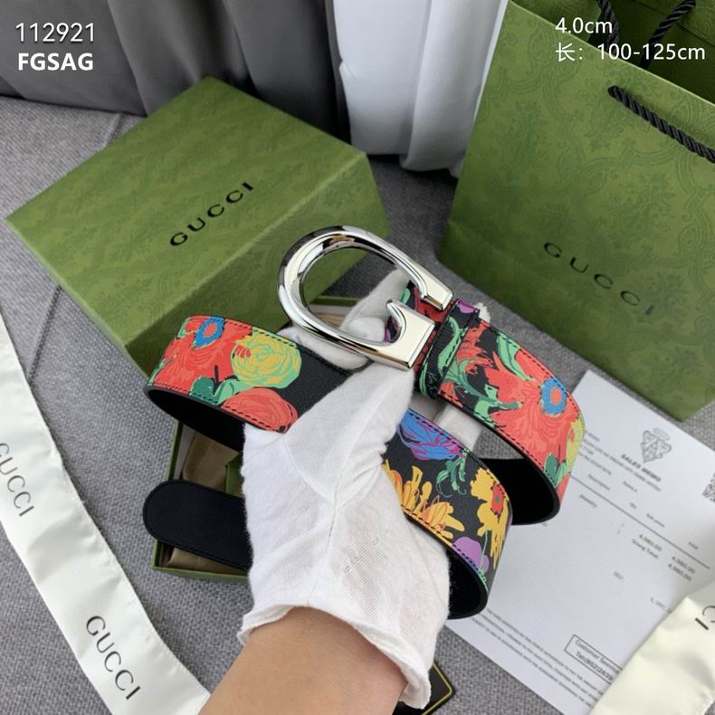 Gucci belt 40mmX100-125cm 8L (4)