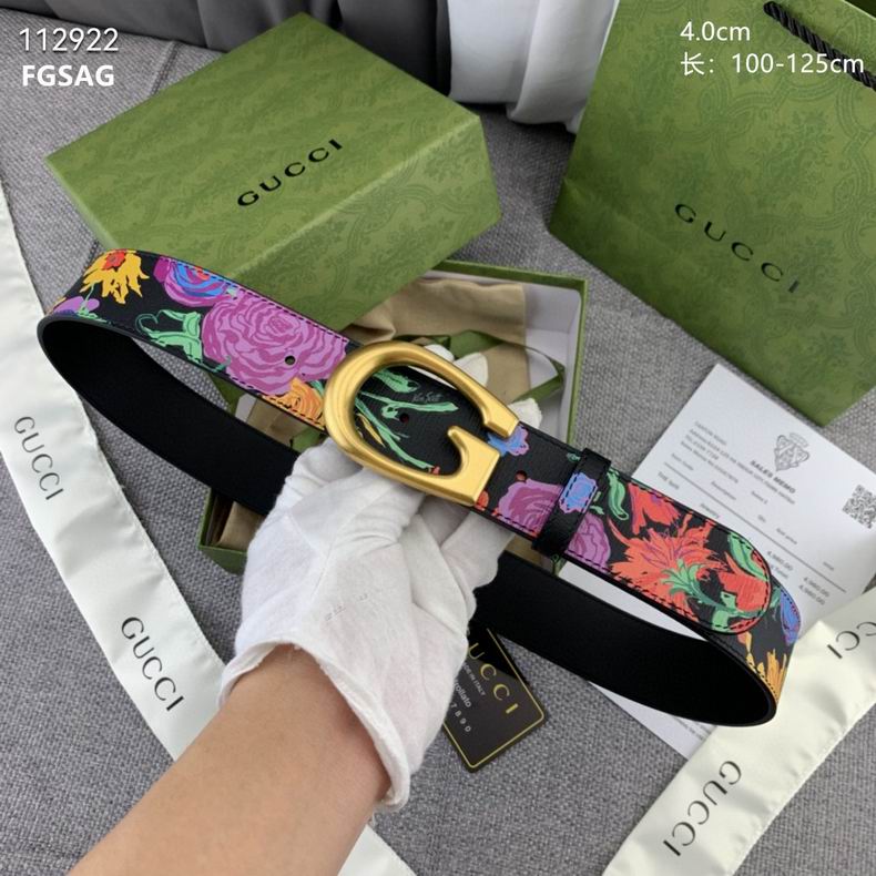 Gucci belt 40mmX100-125cm 8L (7)