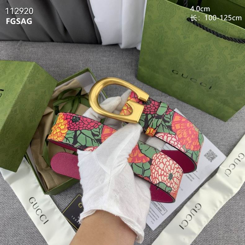 Gucci belt 40mmX100-125cm 8L  (12)