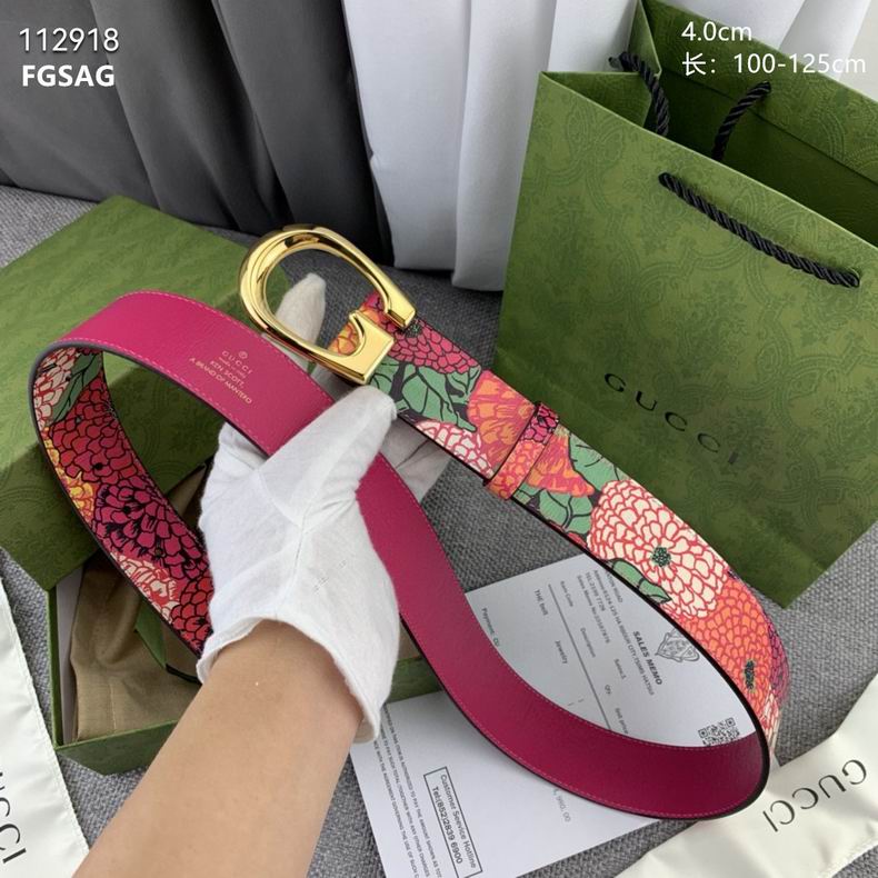 Gucci belt 40mmX100-125cm 8L  (6)