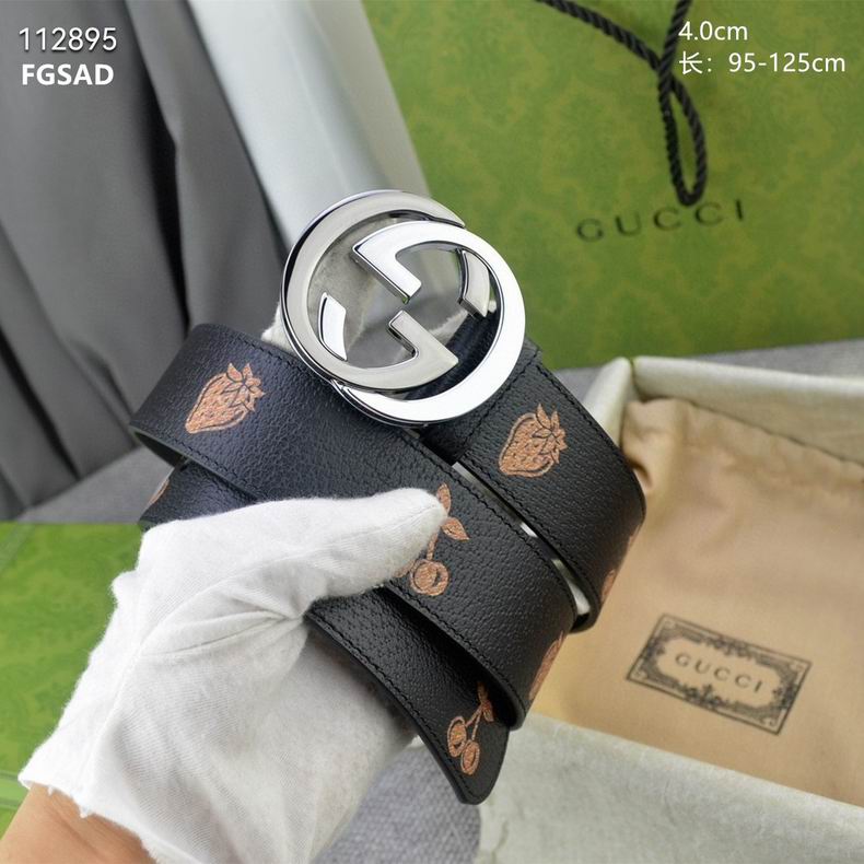 Gucci belt 40mmX95-125cm 8L (1)