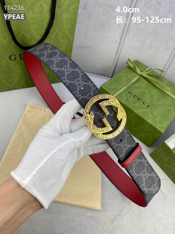 Gucci belt 40mmX95-125cm 8L (10)