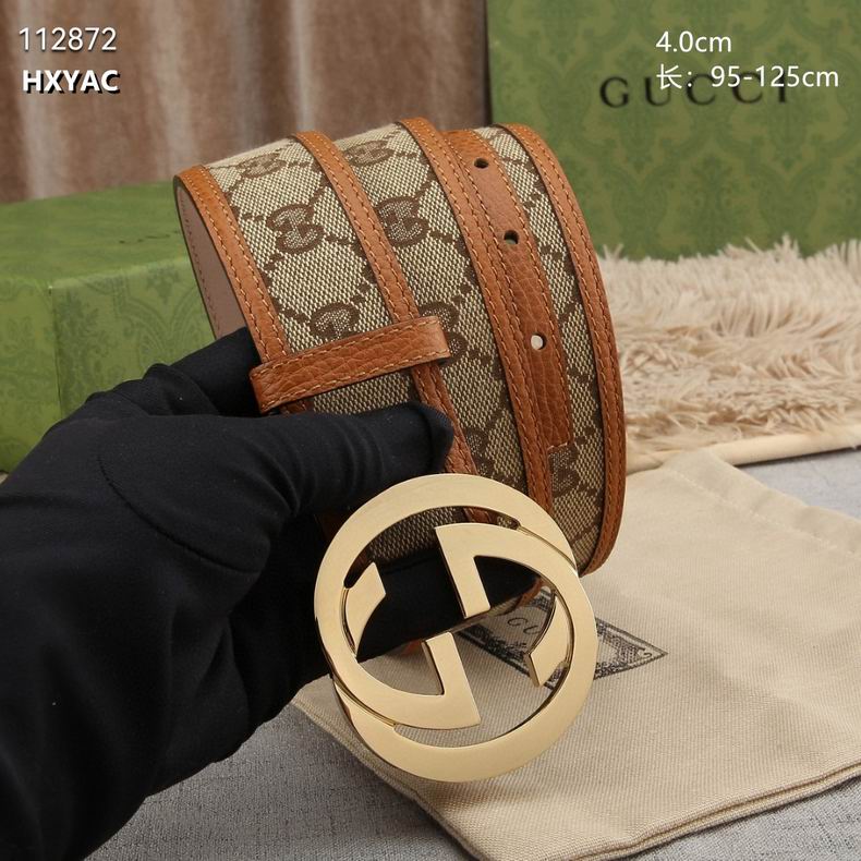 Gucci belt 40mmX95-125cm 8L (10)