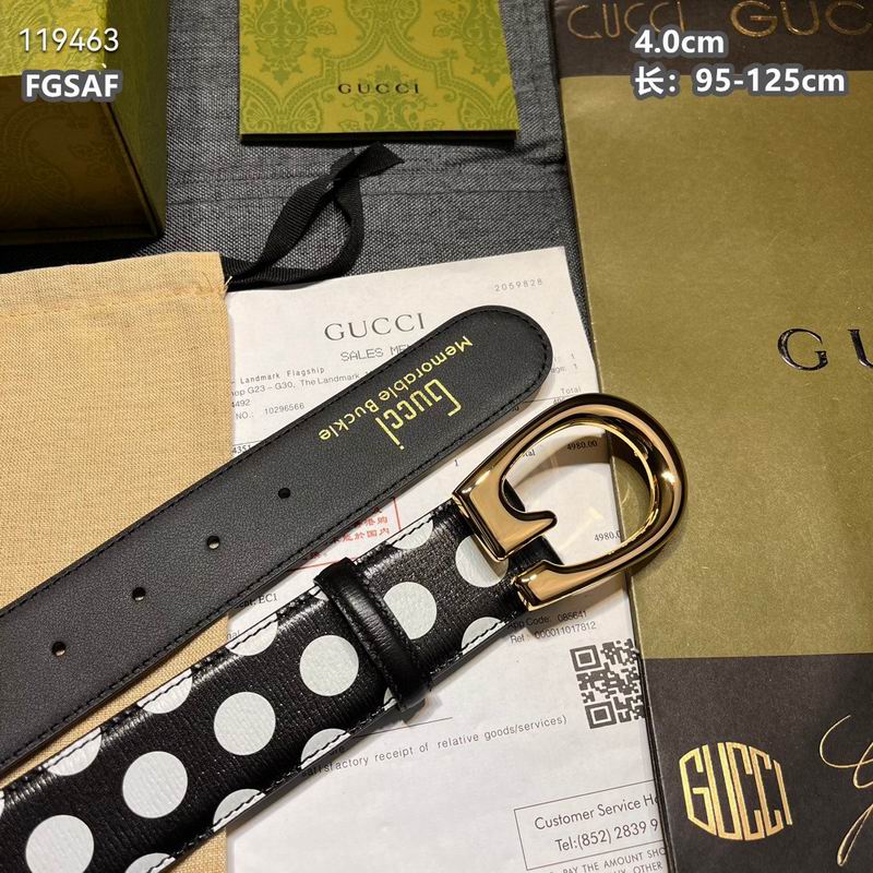Gucci belt 40mmX95-125cm 8L (10)
