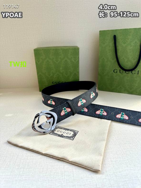 Gucci belt 40mmX95-125cm 8L (10)
