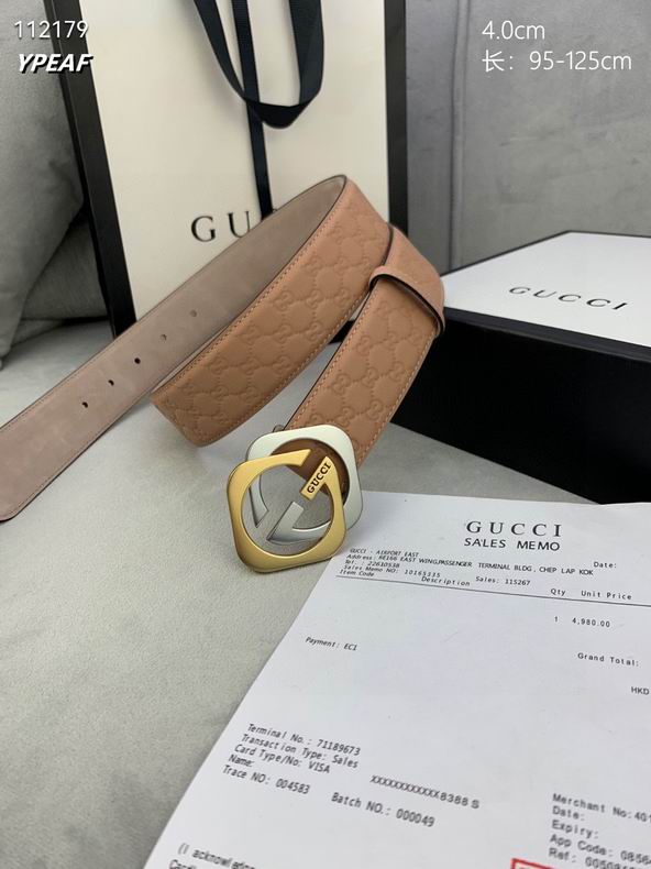 Gucci belt 40mmX95-125cm 8L (11)