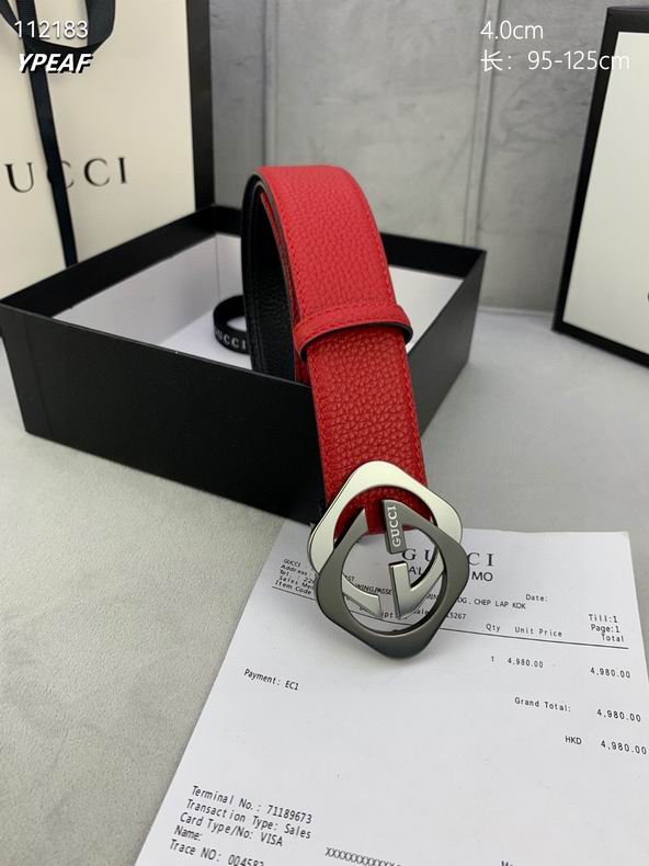 Gucci belt 40mmX95-125cm 8L (12)