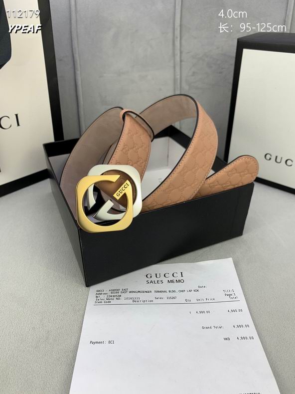 Gucci belt 40mmX95-125cm 8L (12)