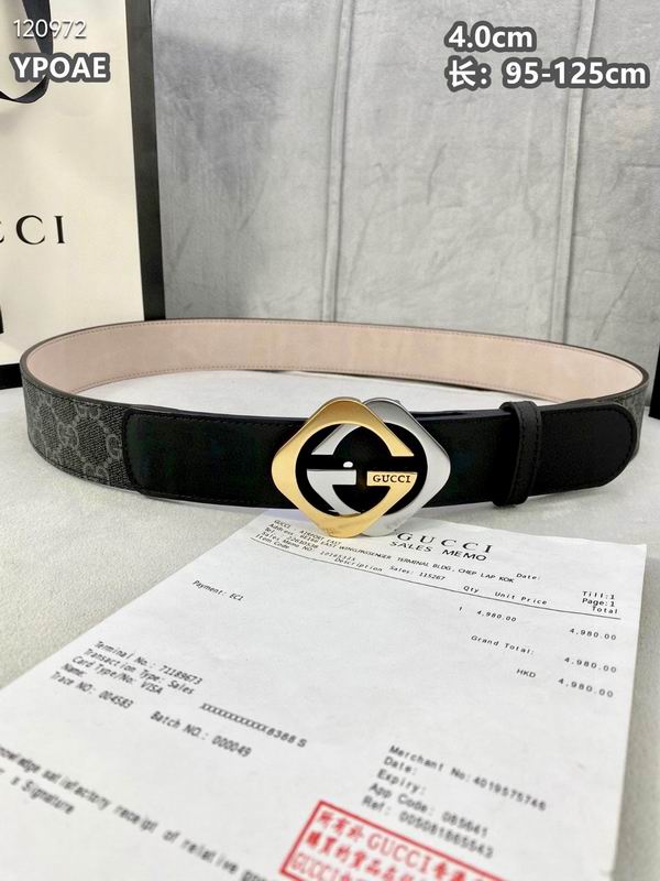 Gucci belt 40mmX95-125cm 8L (15)