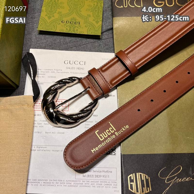 Gucci belt 40mmX95-125cm 8L (16)