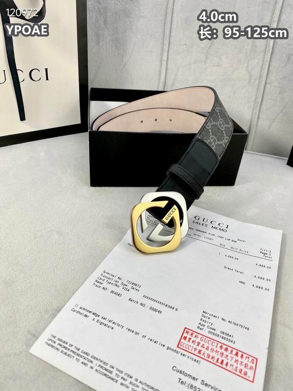 Gucci belt 40mmX95-125cm 8L (16)