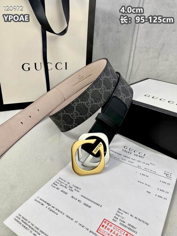 Gucci belt 40mmX95-125cm 8L (18)