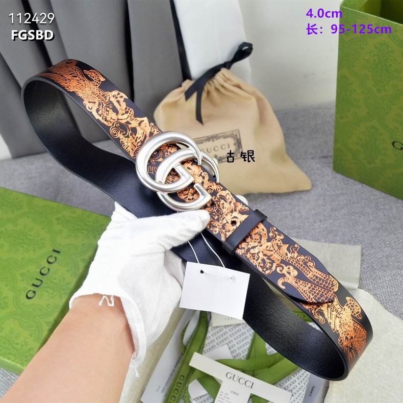 Gucci belt 40mmX95-125cm 8L (19)
