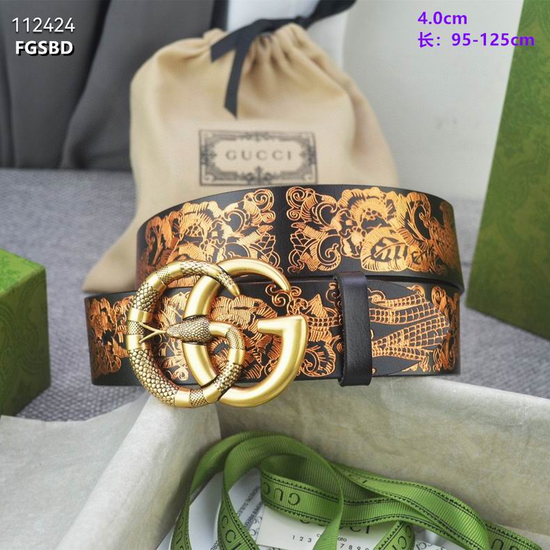 Gucci belt 40mmX95-125cm 8L (2)