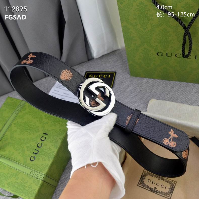 Gucci belt 40mmX95-125cm 8L (2)