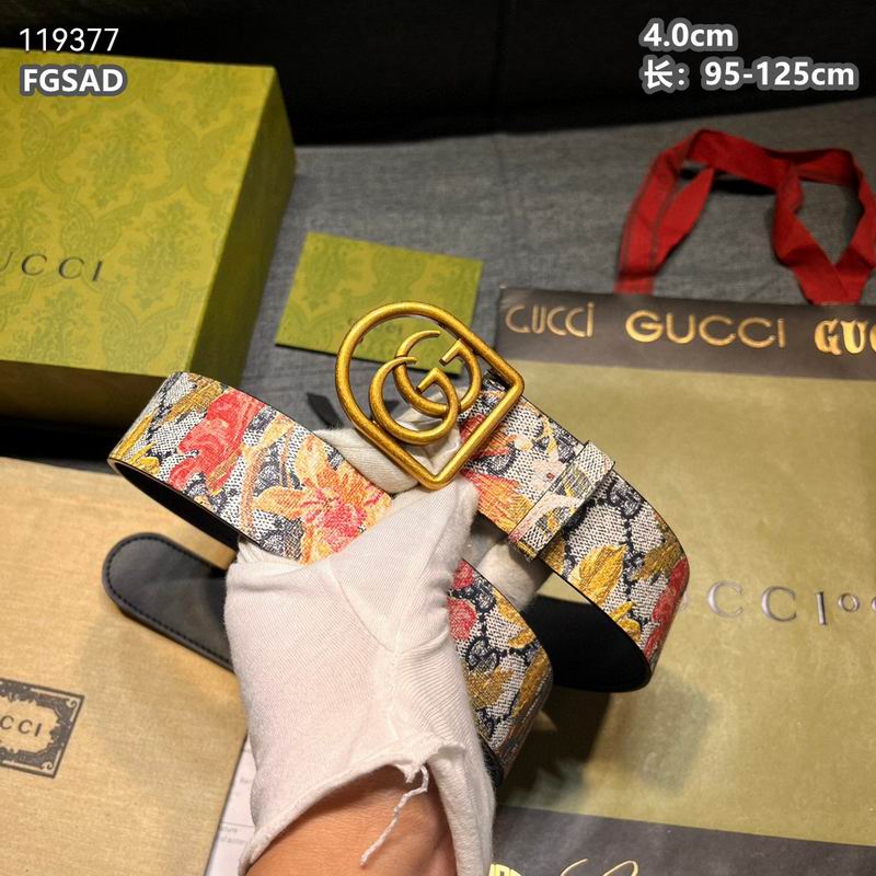 Gucci belt 40mmX95-125cm 8L (2)