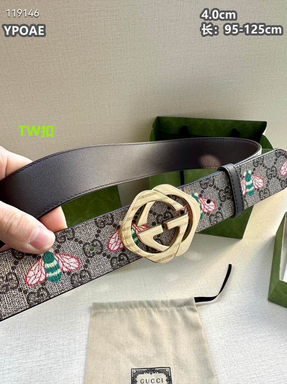 Gucci belt 40mmX95-125cm 8L (2)