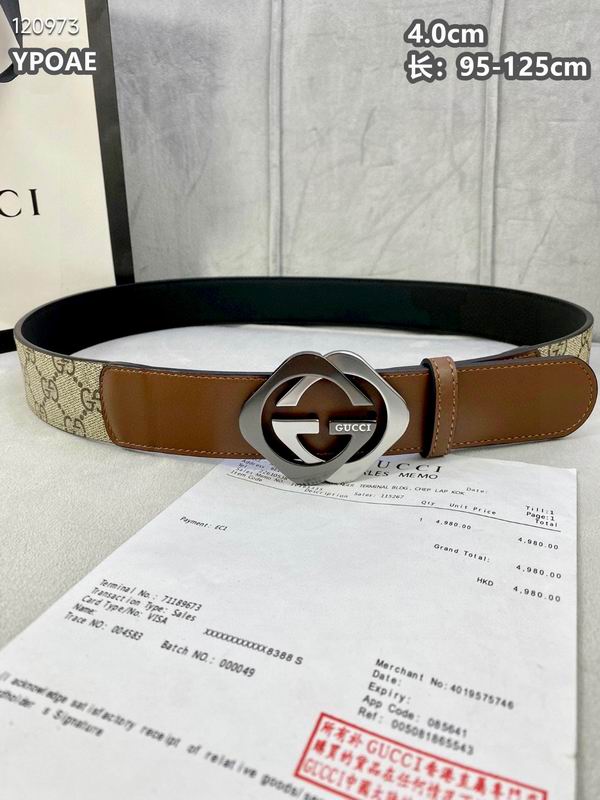 Gucci belt 40mmX95-125cm 8L (23)