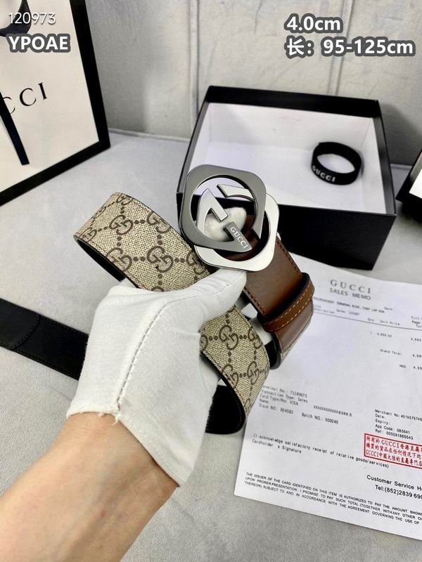 Gucci belt 40mmX95-125cm 8L (24)