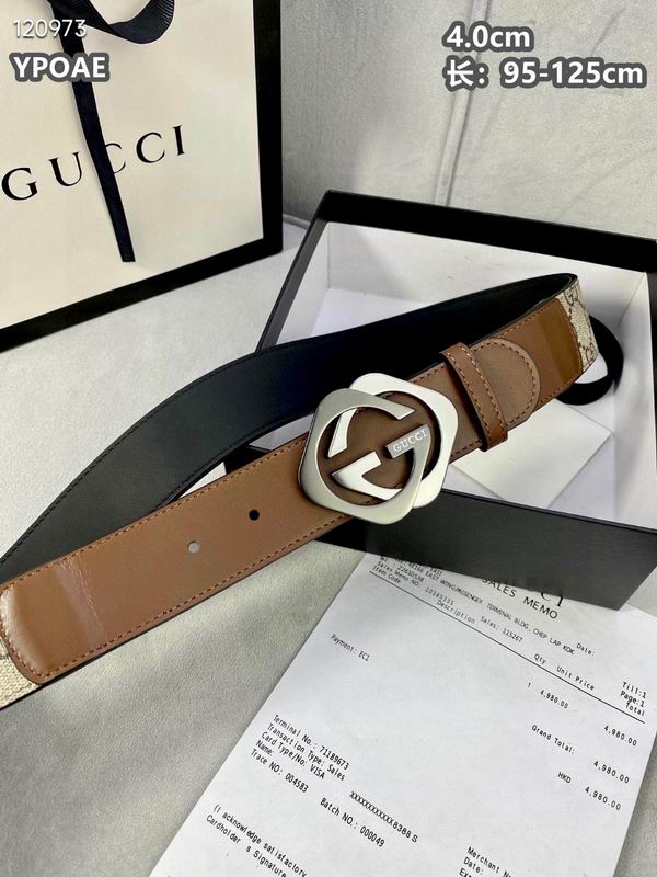 Gucci belt 40mmX95-125cm 8L (25)