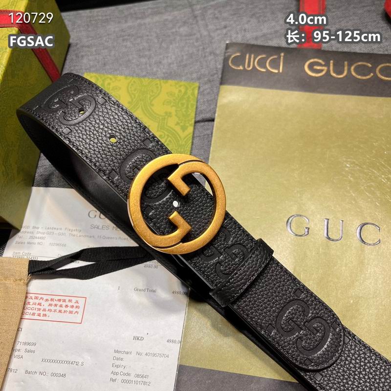 Gucci belt 40mmX95-125cm 8L (25)