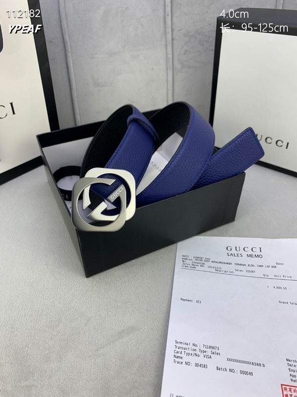 Gucci belt 40mmX95-125cm 8L (3)