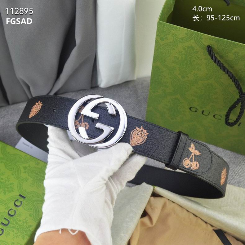 Gucci belt 40mmX95-125cm 8L (3)