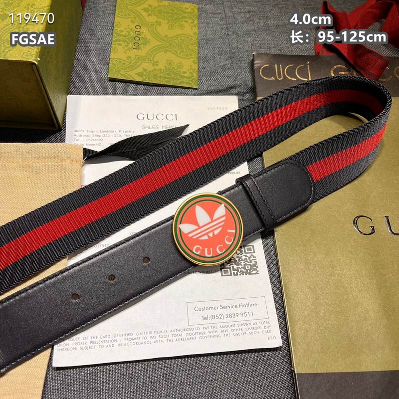 Gucci belt 40mmX95-125cm 8L (3)