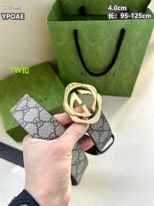 Gucci belt 40mmX95-125cm 8L (3)